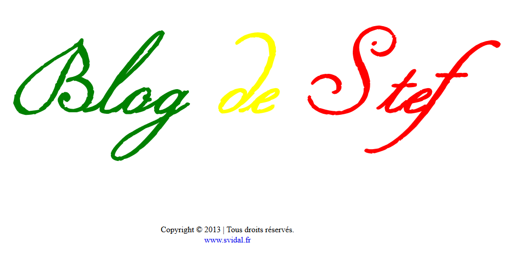 Blog de stef